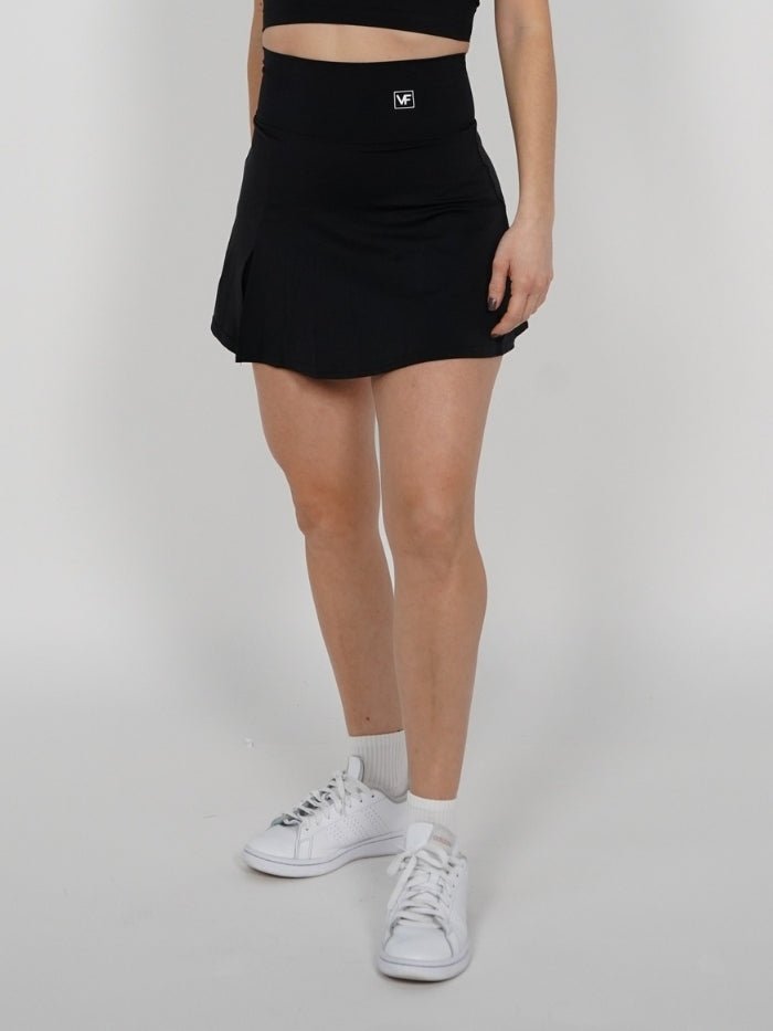 Falda deportiva en Negro Agatha - VIBRAFIT