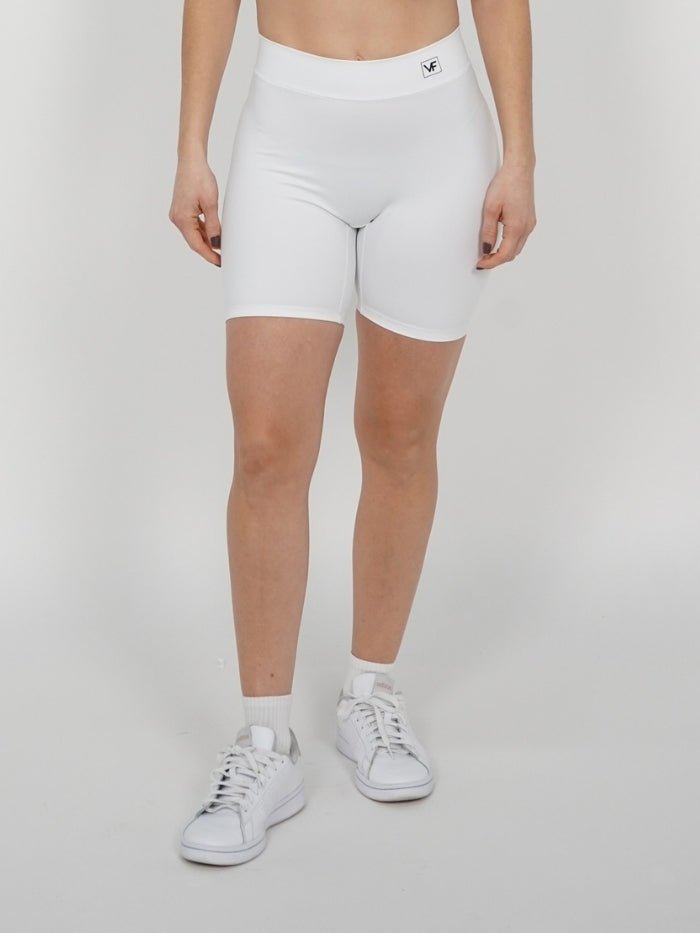 Mallas Cortas Push Up V en Blanco Lucy - VIBRAFIT