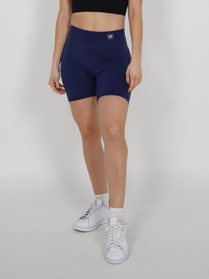 Mallas Cortas Push Up V en Navy Lucy - VIBRAFIT