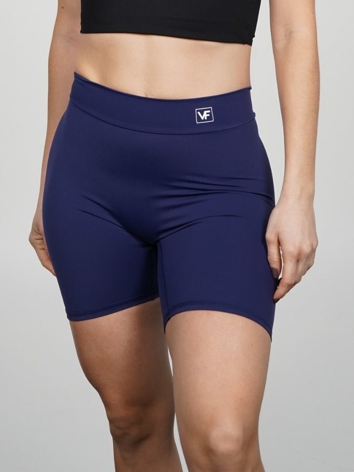 Mallas Cortas Push Up V en Navy Lucy - VIBRAFIT