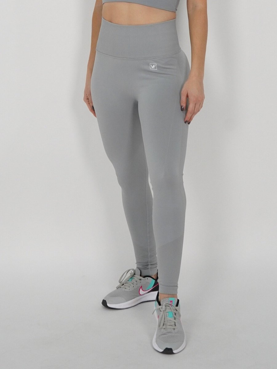 Mallas Deportivas Push Up Seamless en Gris Ster - VIBRAFIT
