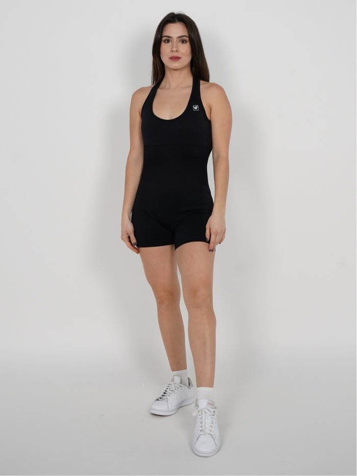 Mono Corto Seamless Push Up en Negro Gretta - VIBRAFIT