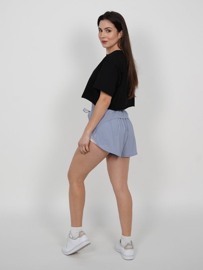 Short deportivo en Gris Fara - VIBRAFIT