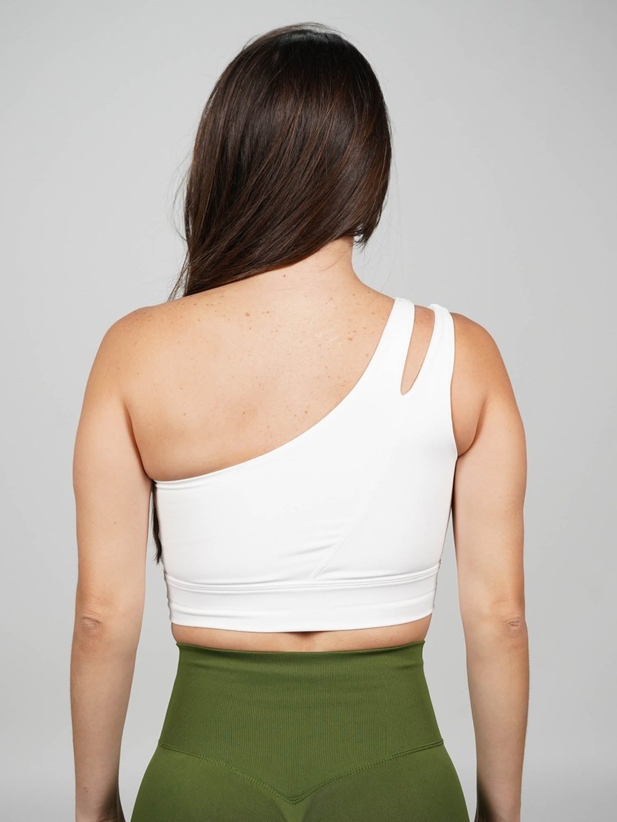 Sujetador deportivo en Blanco Agatha - VIBRAFIT