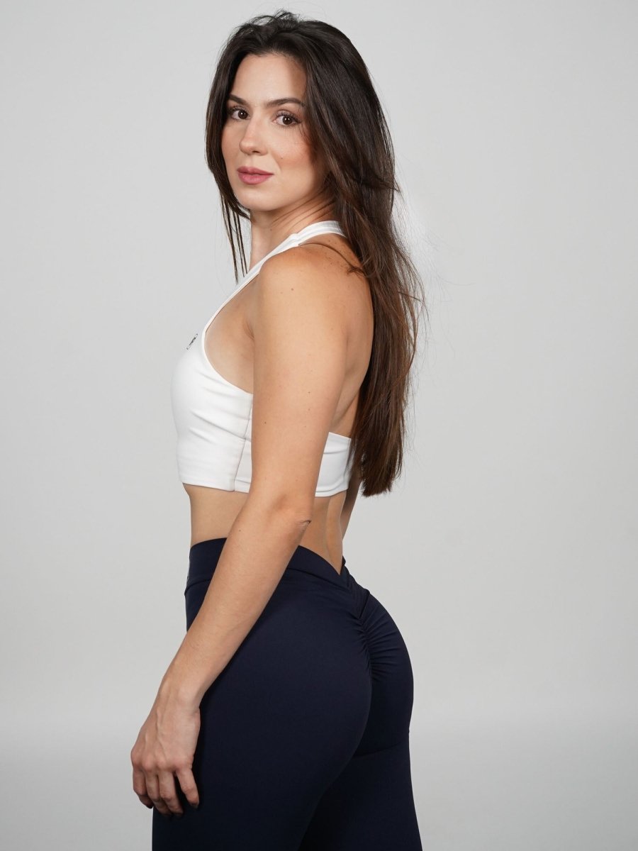 Sujetador deportivo en Blanco Loren - VIBRAFIT