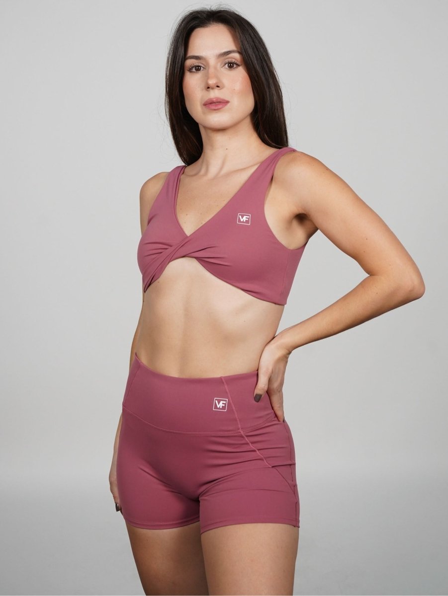 Sujetador deportivo en Rosa Andre - VIBRAFIT