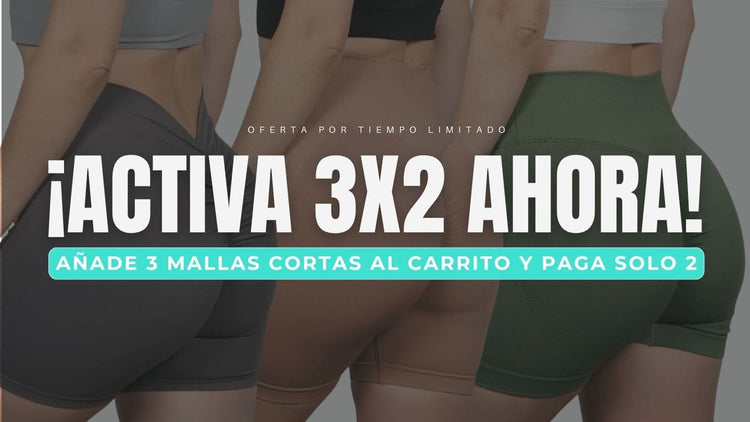 Mallas cortas mujer