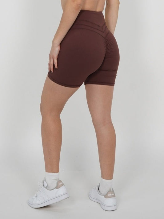 Mallas Cortas Push Up en Café Raque - VIBRAFIT