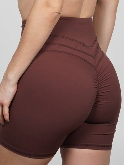 Mallas Cortas Push Up en Café Raque - VIBRAFIT