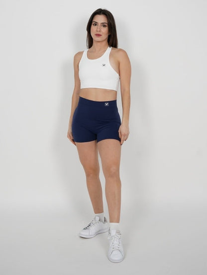 Mallas Cortas Push Up V en Navy Katy - VIBRAFIT