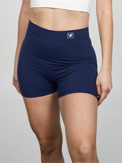 Mallas Cortas Push Up V en Navy Katy - VIBRAFIT