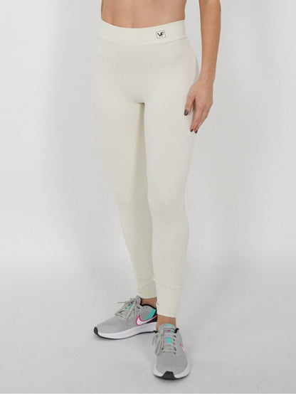 Mallas deportivas Push Up en V Blanco Fiore - VIBRAFIT