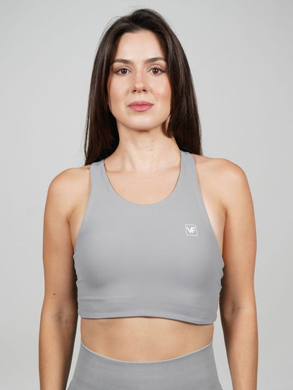 Sujetador deportivo en Gris Loren - VIBRAFIT