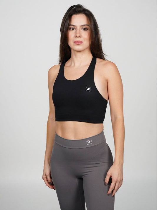 Sujetador deportivo en Negro Loren - VIBRAFIT