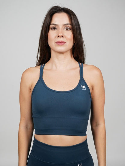 Sujetador Deportivo Seamless Xime: ¡Máximo Confort + Soporte Fiable Todo el Día! - VIBRAFIT